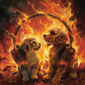 Firelight's Soothing Sound