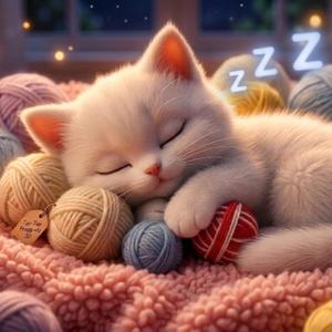 Dobranoc: Kołysanka z kotkiem (Montessori Piano)