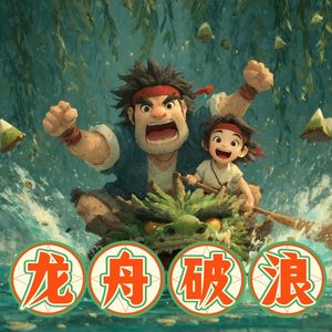 龙舟破浪