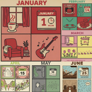 March/花咲くお散歩