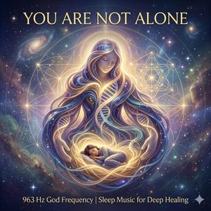 YOU ARE NOT ALONE | 963 Hz God Frequency | Sleep Music for Deep Healing