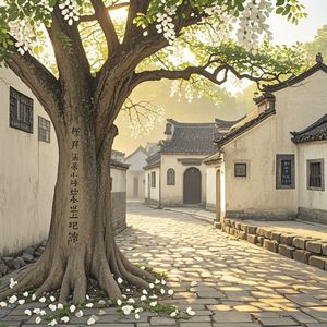 巷口槐香