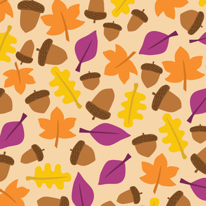 살랑이는 단풍잎