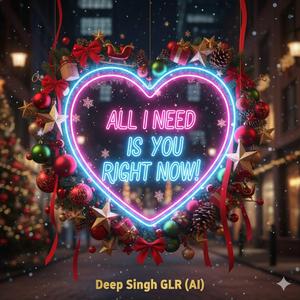 ALL I NEED IS YOU RIGHT NOW