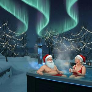 Nordic Spas Hot tub Christmas