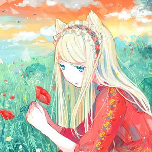 手里有束红花 (6)