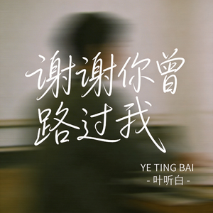 谢谢你曾路过我