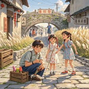 小时候遇到被遗弃两姐妹-冰