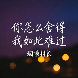 你怎么舍得我如此难过