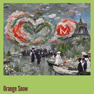 Orange Snow