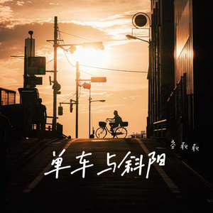 单车与斜阳