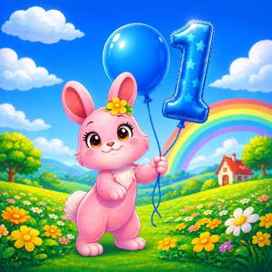 Globos de Colores y Números