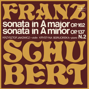 Sonata in A Minor, Op. 137 No. 2 for Violin and Piano:Menuetto