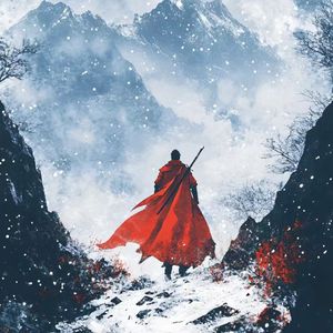 无人扶我凌云志，我自踏雪至山巅