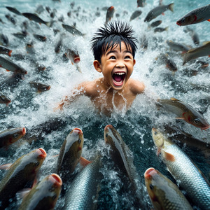 Berenang di Kolam