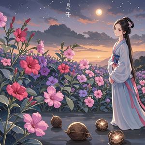 夏至的紫茉莉