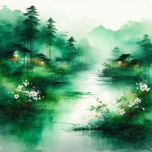 High Building in Springtime Wake