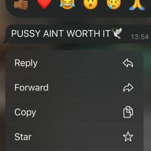 PUSSY AINT WORTH IT