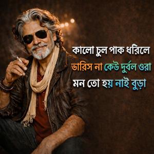 কালো চুলে পাক ধরিলে ভাবিস না কেউ দুর্বল ওরা মন তো হয় নাই বুড়া রশিদ সরকার