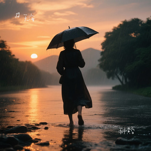 雨中黄昏