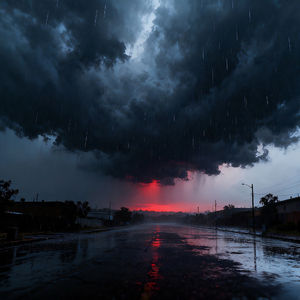雨夜的孤独遗憾