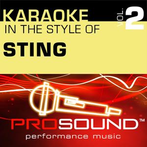 Shape Of My Heart (Karaoke Instrumental Track)[In the style of Sting]