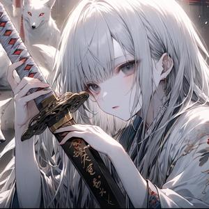 戯れ顔に愁を隠し