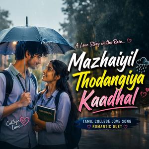 Mazhaiyil Thodangiya Kaadhal | Tamil College Love Song | Rain Romantic Duet