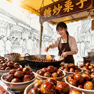 糖炒栗子