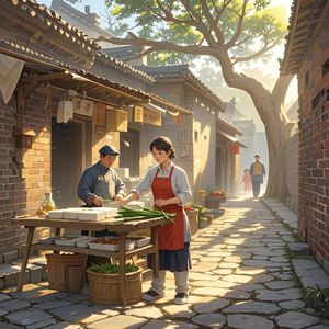 菜市场的旧时光_李乾坤