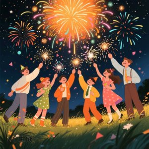 跨年夜的美好期许