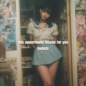 this opportunity maybe for you budots