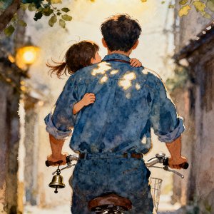 肩头的风•父亲的光