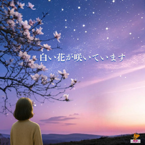 白い花が咲いています (木蓮シリーズ_ver.3 女性ハーモニー)