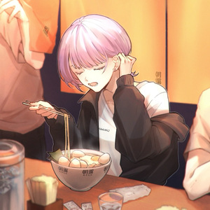 煮て夜半 (煮卵トッピングver.)