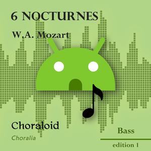 6 nocturnes: Più non si trovano, KV 549 (Emphasised voice and other voices)