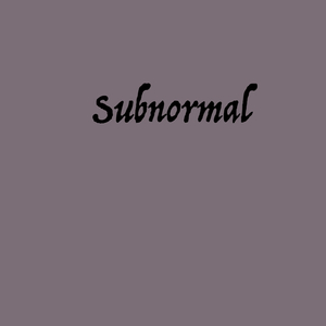 Subnormal