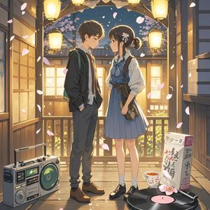 雨夜的日语歌_小呆鱼不困