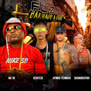 Fuzil Banhando a Ouro