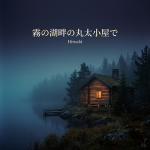 雪降る静かな村の夜に