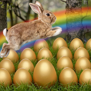 Donde la Luz del Sol Abraza los Huevos de Pascua Una Canción para la Alegría y los Sueños