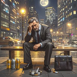 烟灰缸里的月亮-Aron