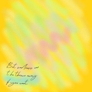 可悲伤不是你想丢就丢的掉的