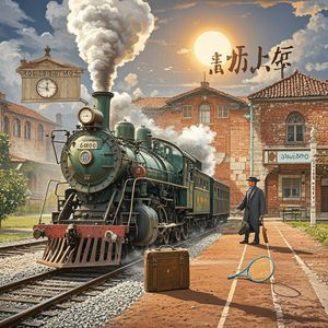 碧色寨的车站-涣读