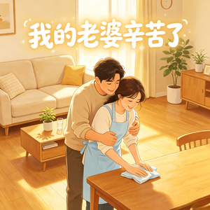 我的老婆辛苦了