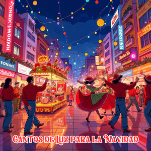 Espíritu Navideño Radiante en Familia