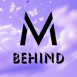 Behind