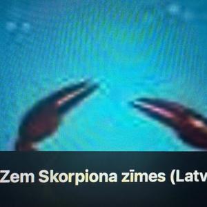 Zem Skorpiona zīmes (Latvian)