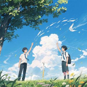 少年，天空与呼唤