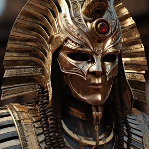 SKR Ancient Egyptian Deity